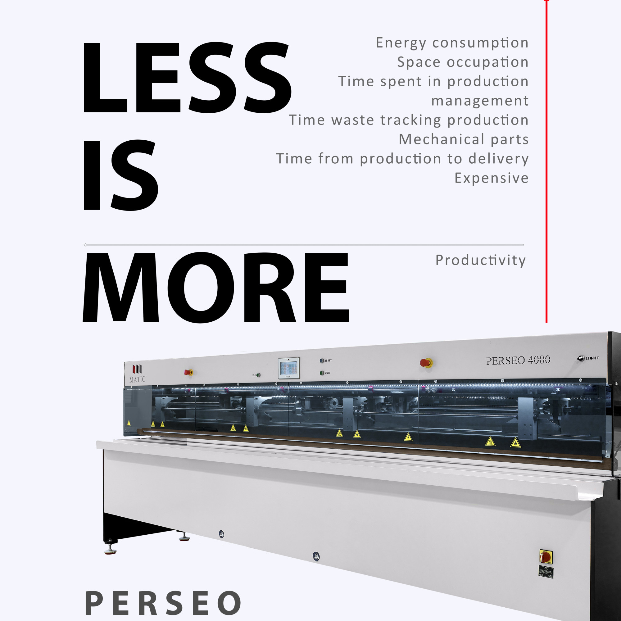 LESS IS MORE (1) – The Designing and Manufacturing of A New Machine 